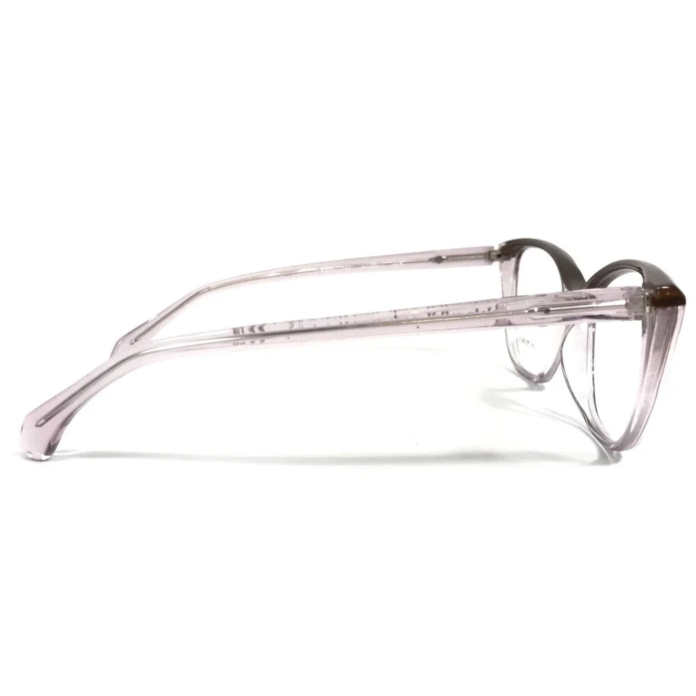 Alain Mikli Eyeglasses Frames A03502 004 Transparent Purple Brown 54-15-140